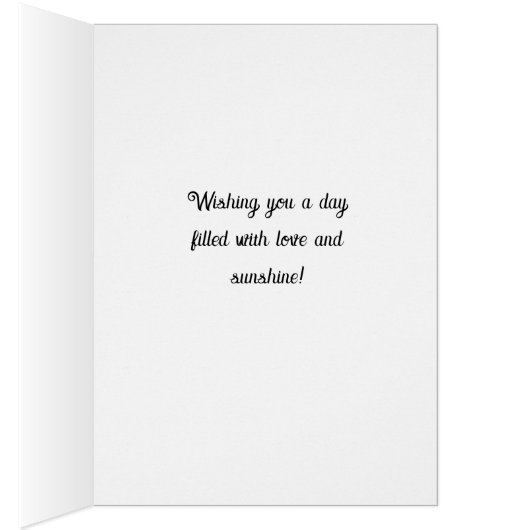 愛ビクトリアンしいクリスマスの挨拶を送る家 (内側 (右))