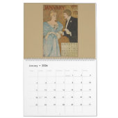 愛ビクトリアンと生活のヴィンテージカレンダー カレンダー (1月 2026)