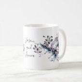 愛ビクトリアンエレガントの花 コーヒーマグカップ (正面右)