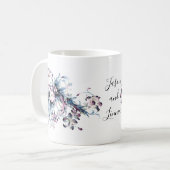 愛ビクトリアンエレガントの花 コーヒーマグカップ (正面左)