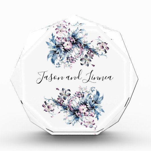 愛ビクトリアンエレガントの花 フォトブロック (正面)