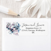 愛ビクトリアンエレガントの花 ラベル (インサイチュ)