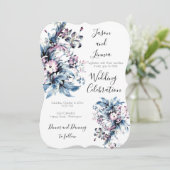 愛ビクトリアンエレガントの花 招待状 (スタンド正面)