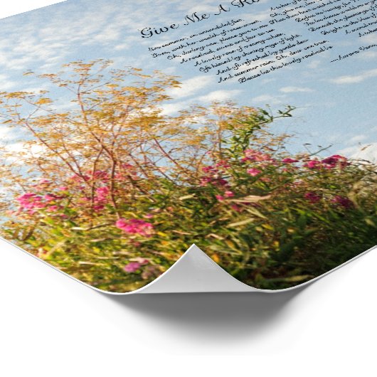 愛ビクトリアン詩 ポスター (角)