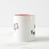 愛ビーガンのマグ ツートーンマグカップ (中央)