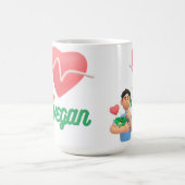 愛ビーガン コーヒーマグカップ (中央)
