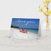 愛ビーチ席 カード (黄色い花)