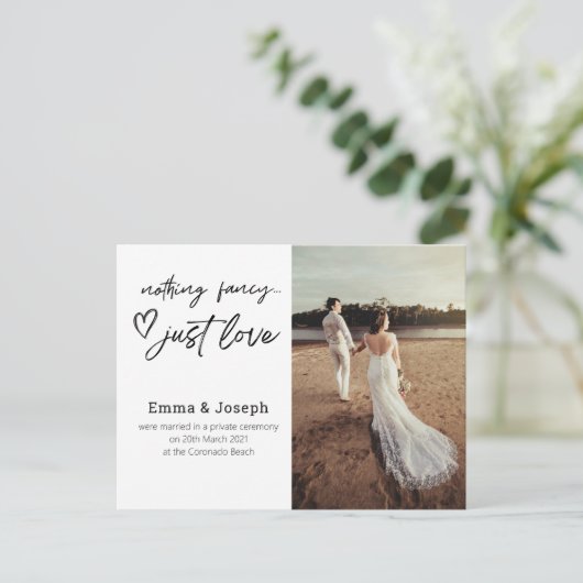 「愛ファンシーするもの結婚なし」 シーズンポストカード (スタンド正面)