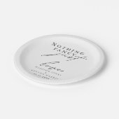 愛ファンシーの印は結婚なし ペーパープレート (アングル)