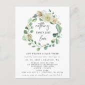 愛ファンシーの発結婚表 ポストカード (正面)