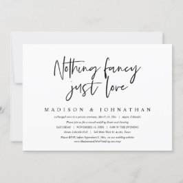 愛ファンシーの駆け落ち結婚 招待状