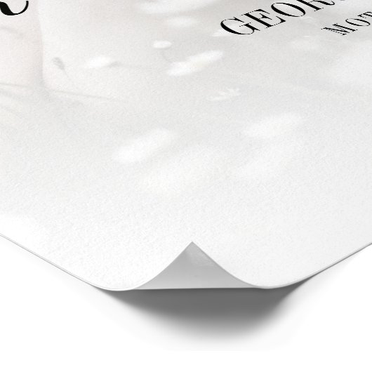 愛ファンシー結婚心の記念指定席 ポスター (角)