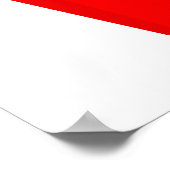 愛フランスのを揚げる ポスター (角)