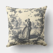 愛フランスの者 クッション (裏面)