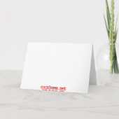 愛フレームカード カード (裏面)