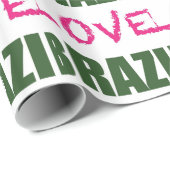 愛ブラジル ラッピングペーパー (ロールコーナー)