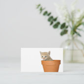 愛プロフィールカードを植えて下さい コーリングカード (スタンド正面)