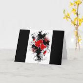 愛ベクトル カード (黄色い花)