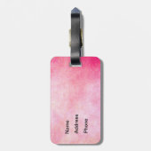 愛ホッケーの渦巻 ラゲッジタグ (裏面縦)