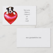 愛ボストンテリアの名刺 名刺 (正面/裏面)