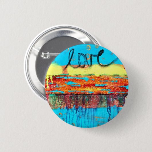 愛ボタン 缶バッジ (正面&裏面)