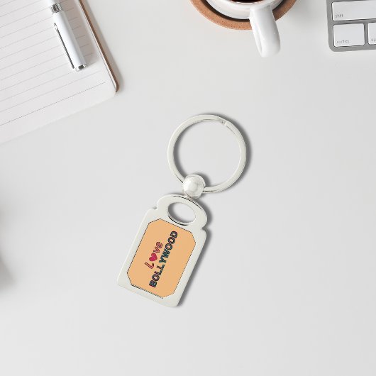 "愛ボリウッド"インディアン映画鑑賞 キーホルダー