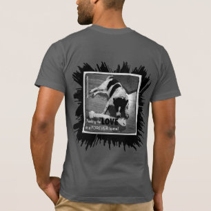 愛ボーダーコリーを感じること Tシャツ
