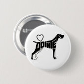 愛ポインターボタン 缶バッジ (正面&裏面)