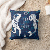 愛ポスターの海 クッション (ブランケット)
