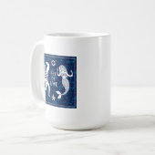 愛ポスターの海 コーヒーマグカップ (正面左)