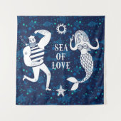 愛ポスターの海 タペストリー (正面(横))