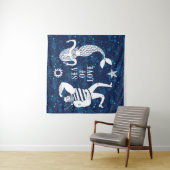 愛ポスターの海 タペストリー (インサイチュ)