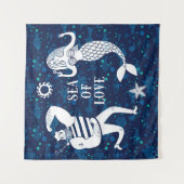 愛ポスターの海 タペストリー (正面)