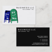 愛ポスト 名刺 (正面/裏面)