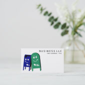 愛ポスト 名刺 (スタンド正面)