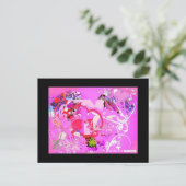 愛ポップ・アートのはがき ポストカード (スタンド正面)