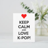 愛ポップ・アートのK! ポストカード (スタンド正面)