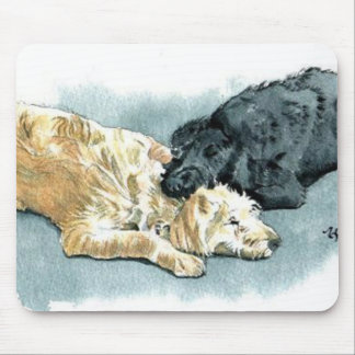 愛マウスパッドのLabradoodles マウスパッド