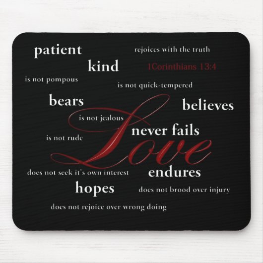 愛マウスパッド マウスパッド (正面)