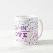 愛マグで縫って下さい コーヒーマグカップ (正面右)