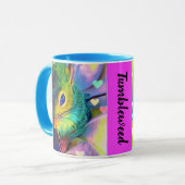 愛マグによって囲まれるTumbleweed マグカップ (正面左)