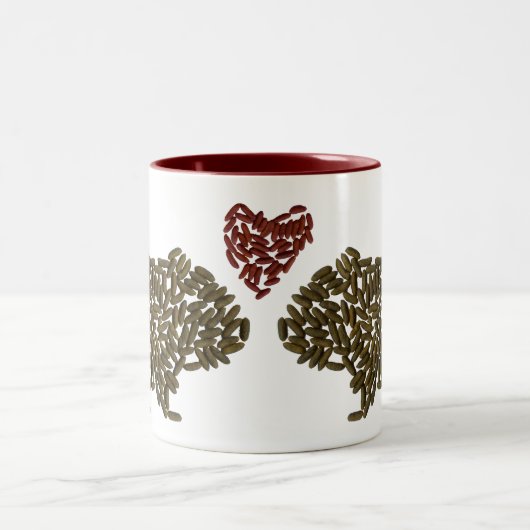 愛マグのモルモット ツートーンマグカップ (中央)