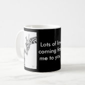 愛マグの多く コーヒーマグカップ (正面左)