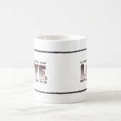 愛マグの生命 コーヒーマグカップ (中央)