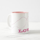 愛マグの鳥 ツートーンマグカップ (正面左)