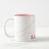 愛マグの鳥 ツートーンマグカップ (左)