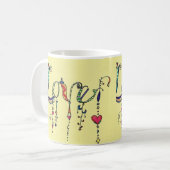 愛マグ コーヒーマグカップ (正面左)