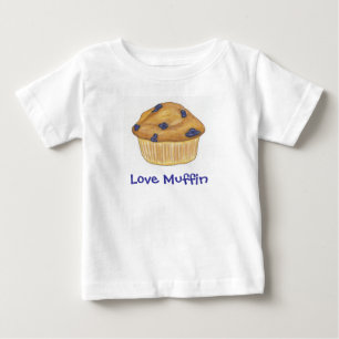 愛マフィンのTシャツ ベビーTシャツ