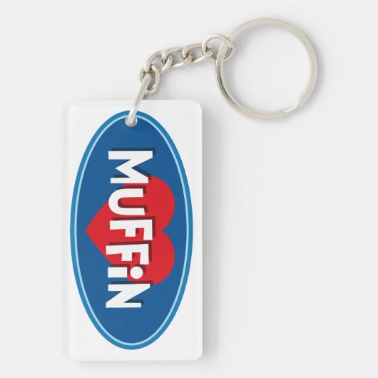 愛マフィン キーホルダー (裏面)