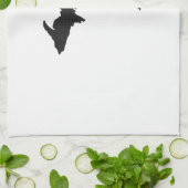 愛ミシガン州 キッチンタオル (折り畳み)